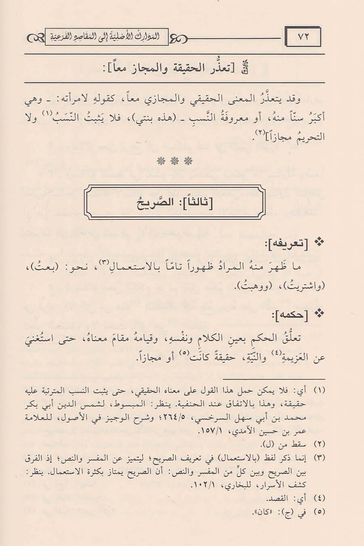 el - Medarikü'l - Asliyye ile'l - Mekaıdi'l - Fer'iyye fi Usuli Fıkhi's - Sadeti'l - Hanefiyye - المدارك الأصلية الى المقاصد الفرعية في أصول فقه السادة الحنفية Daru İbn Hazm - دار ابن حزمHanefi Fıkhı
