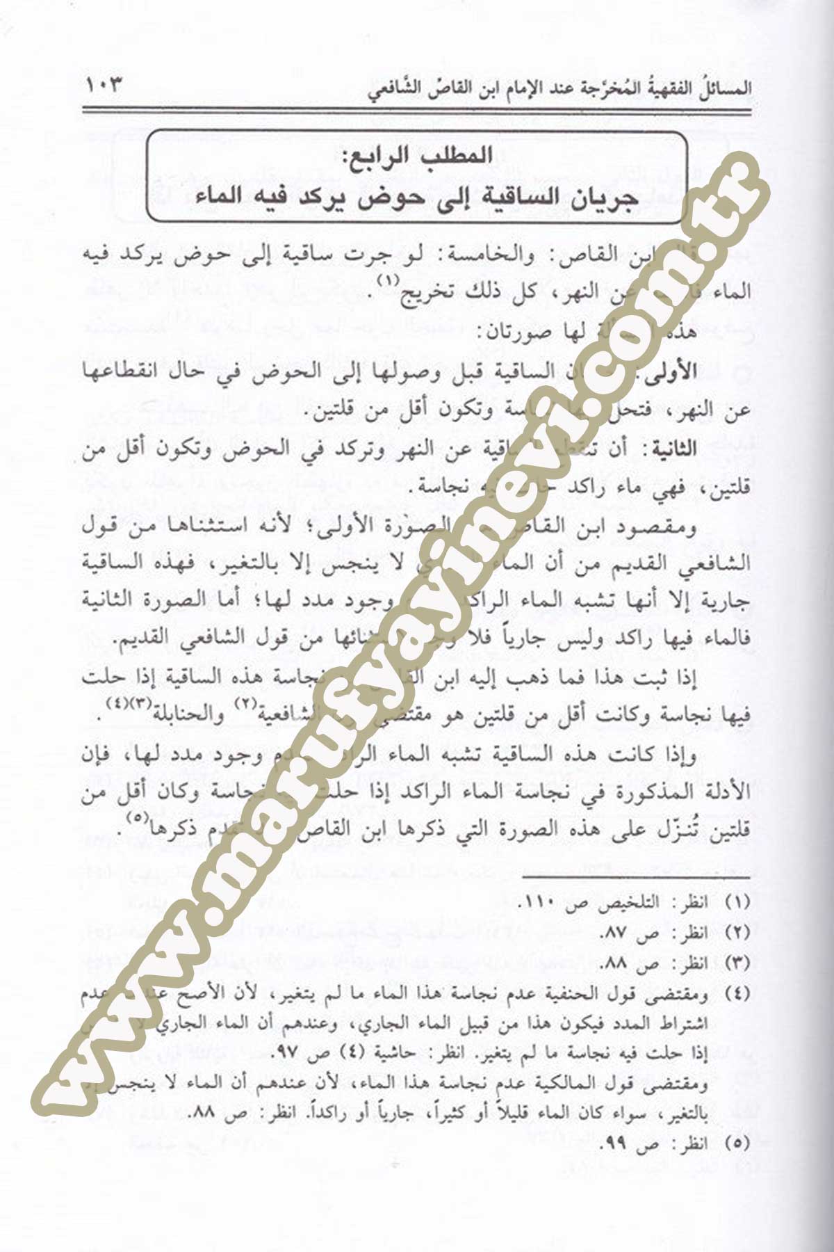El Mesailül Fıkhiyyetil Muharrece İndel İmam İbnil Kas Eş Şafii