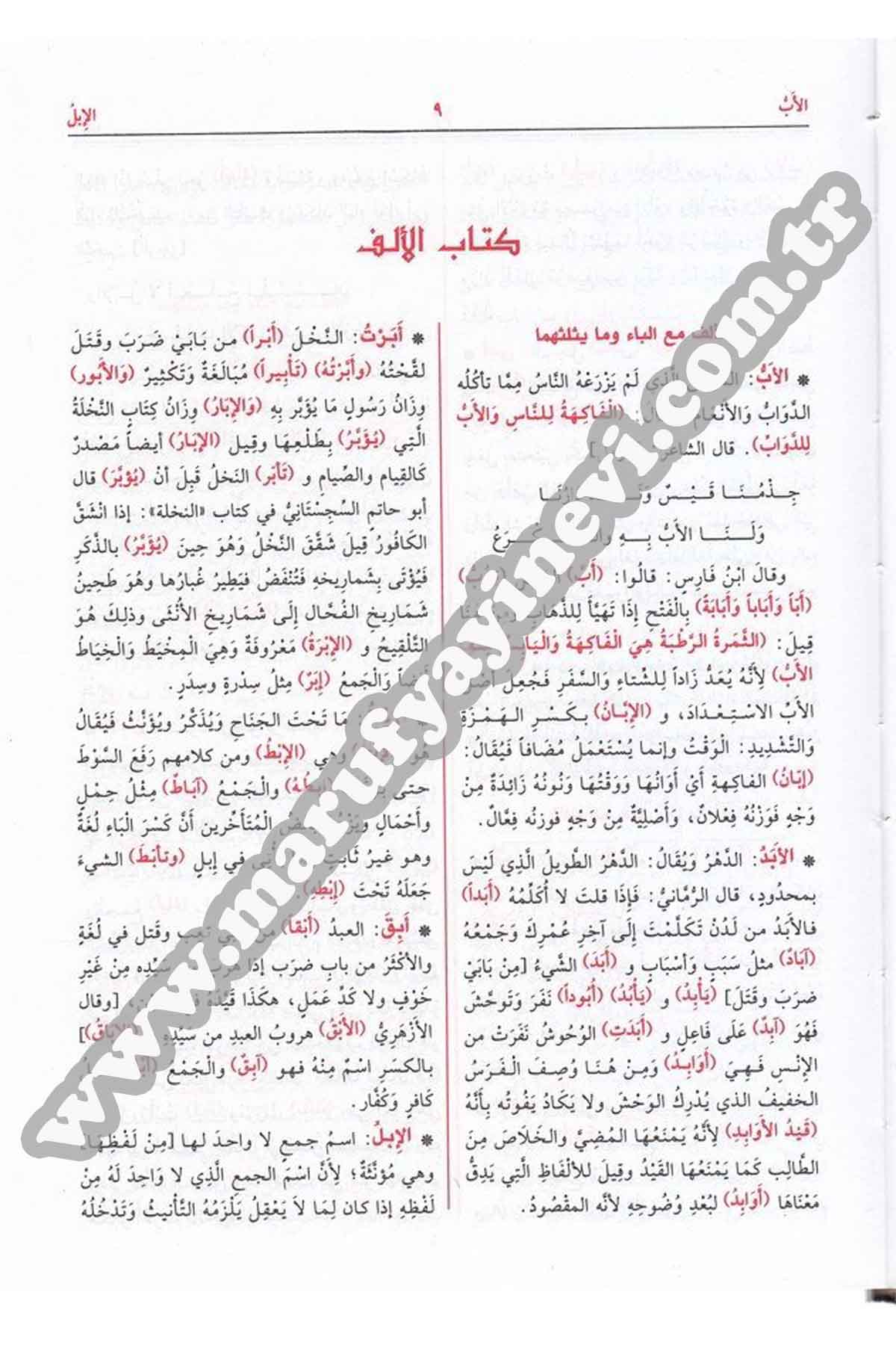 El Misbahül Münir Fi Garibiş Şerhil Kebir 1 Cilt | المصباح المنيرDar'ül İhya TurasSözlükler