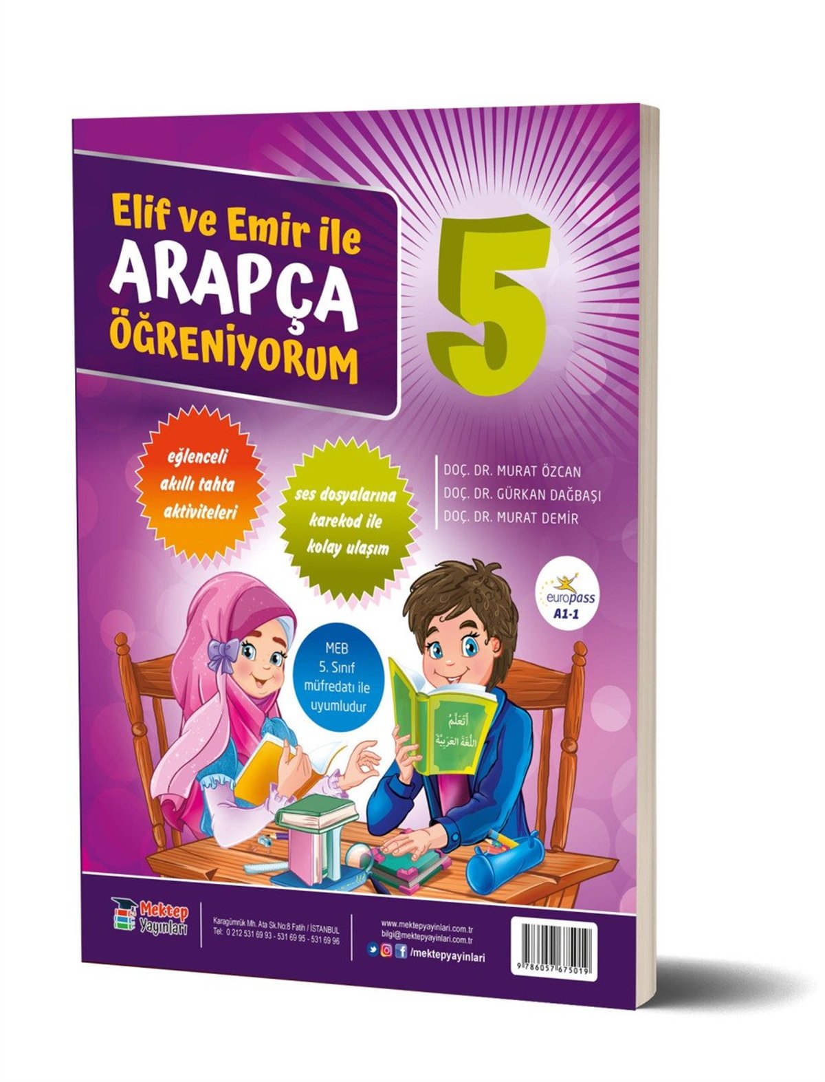 Elif ve Emir ile Arapça Öğreniyorum - 5Mektep YayınlarıArapça Dil Öğretimi