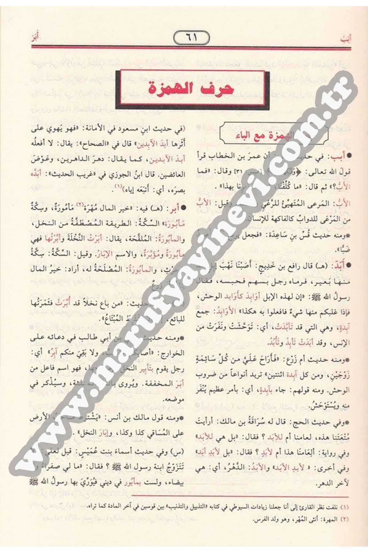 En Nihaye Fi Garibil Hadis Vel Eser Ve Maahu Et Tezyil Vet Teznib Ala Nihayetil Garib Lil İmam Es SuyutiDar'ül Risaletü NaşirunHadis Usulü