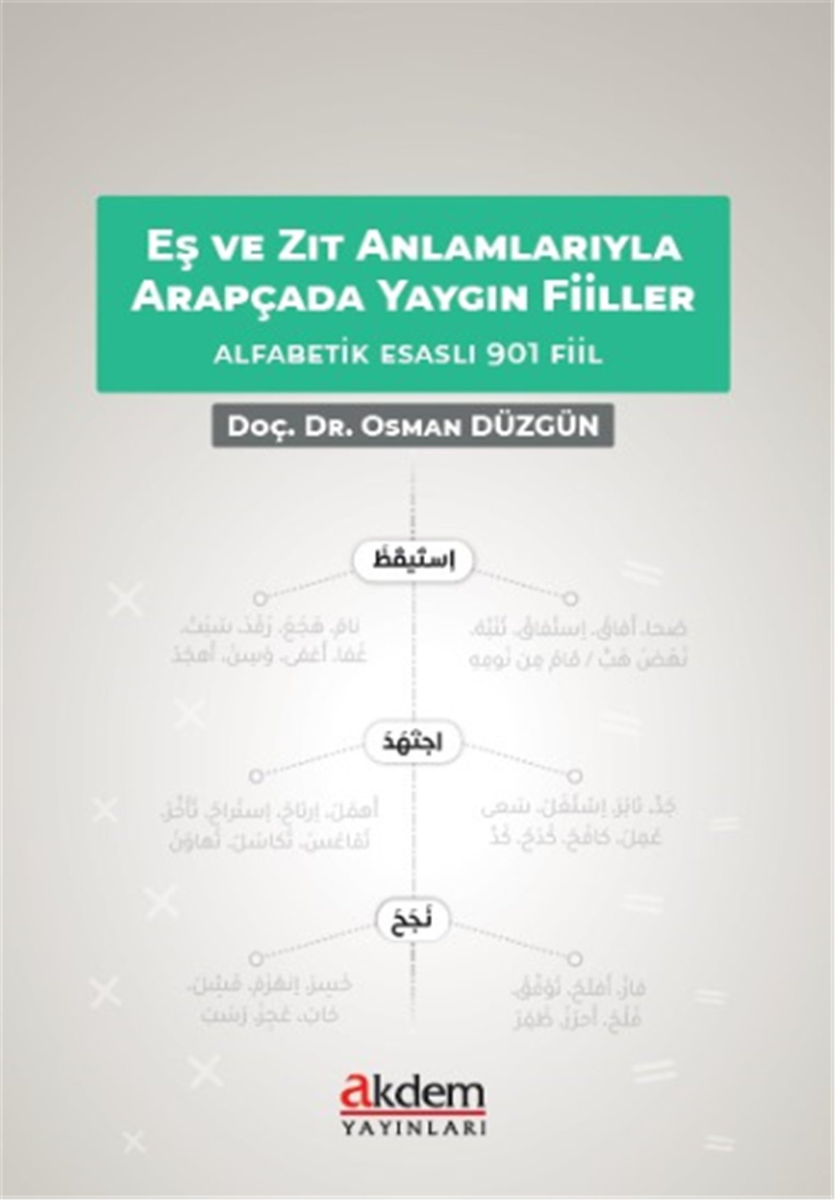 Eş ve Zıt Anlamlarıyla Arapçada Yaygın FiillerAkdem YayınlarıMuhtelif Ürünler