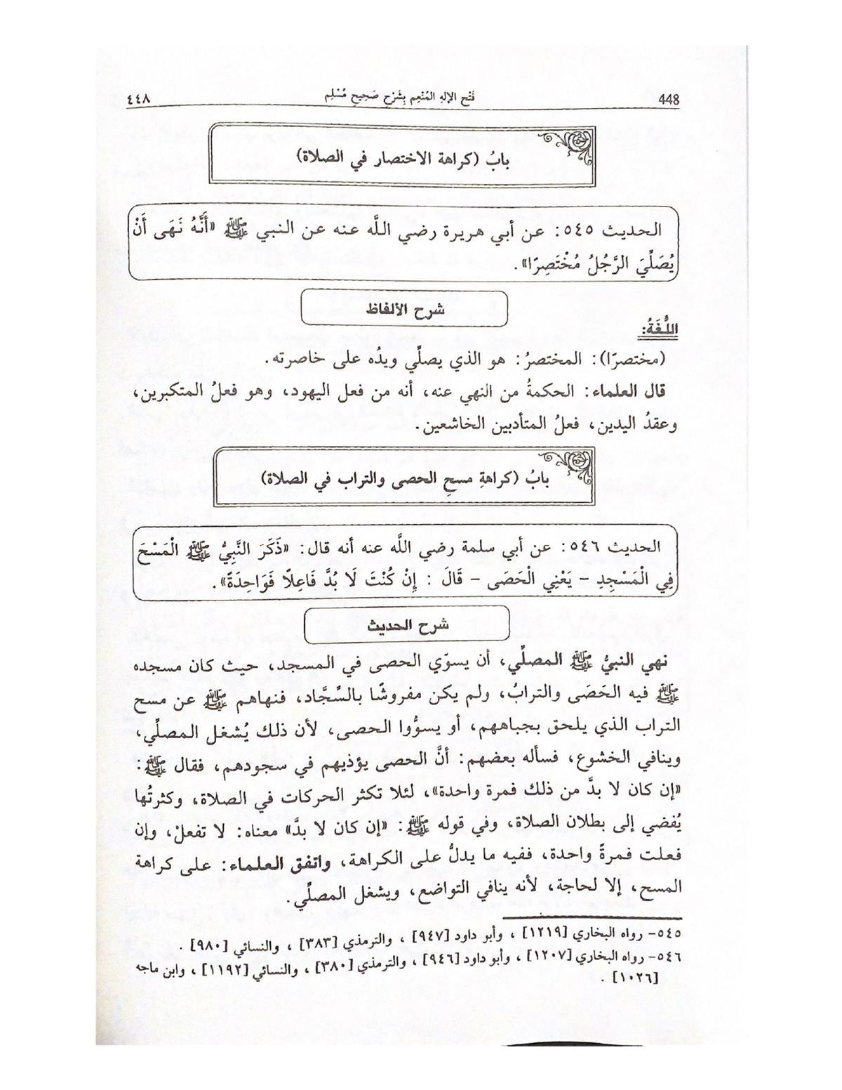 Fethü'l-İlahi'l-Mün'im - فتح الإله المنعمDijital BaskıHadis