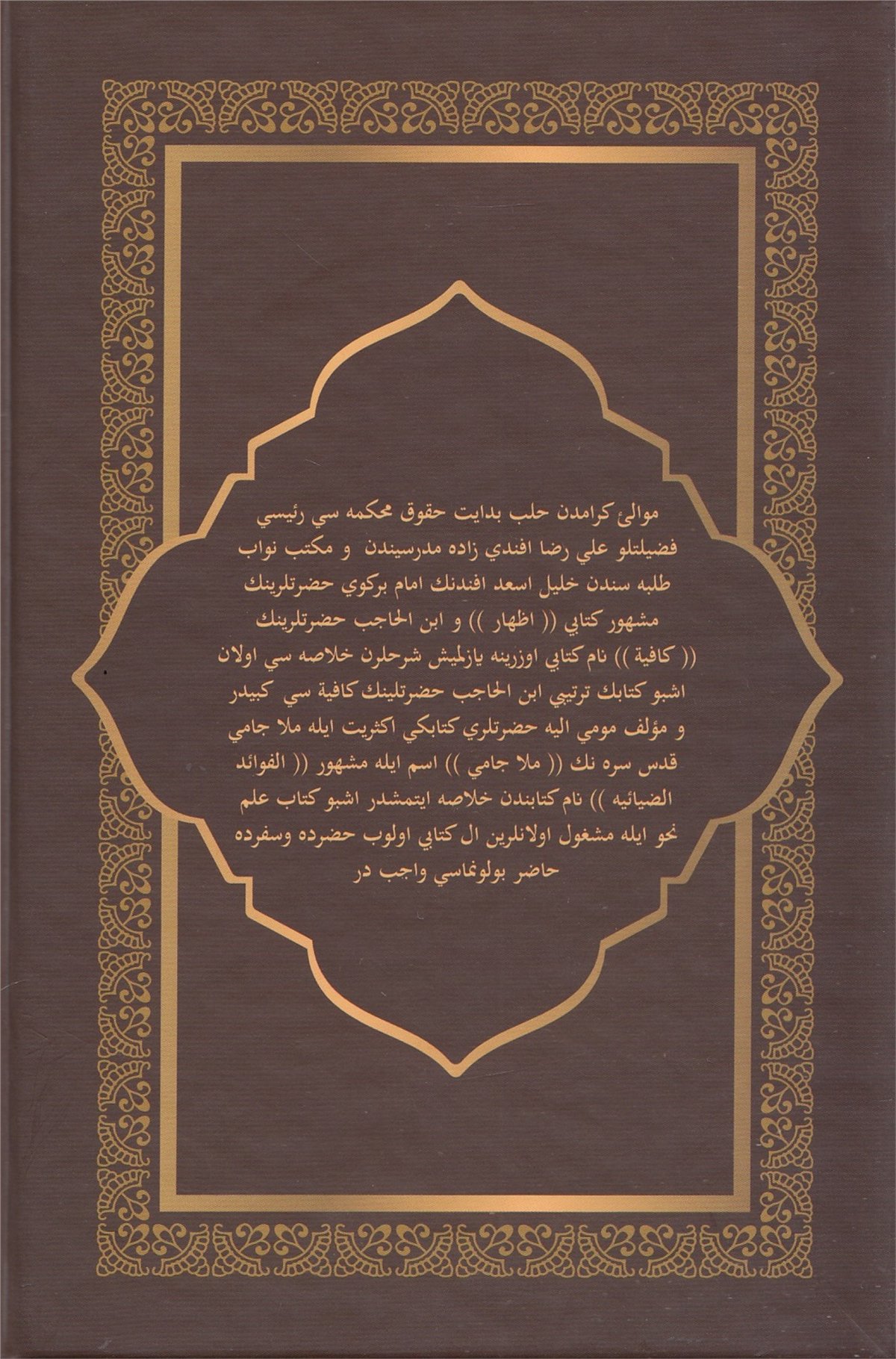 Hulasatuş Şuruh İzhar ve Kafiye Şerhlerinin Özü | خلاصة الشروح الإظهار - الكافية مع التعليقاتMaruf YayıneviNahiv