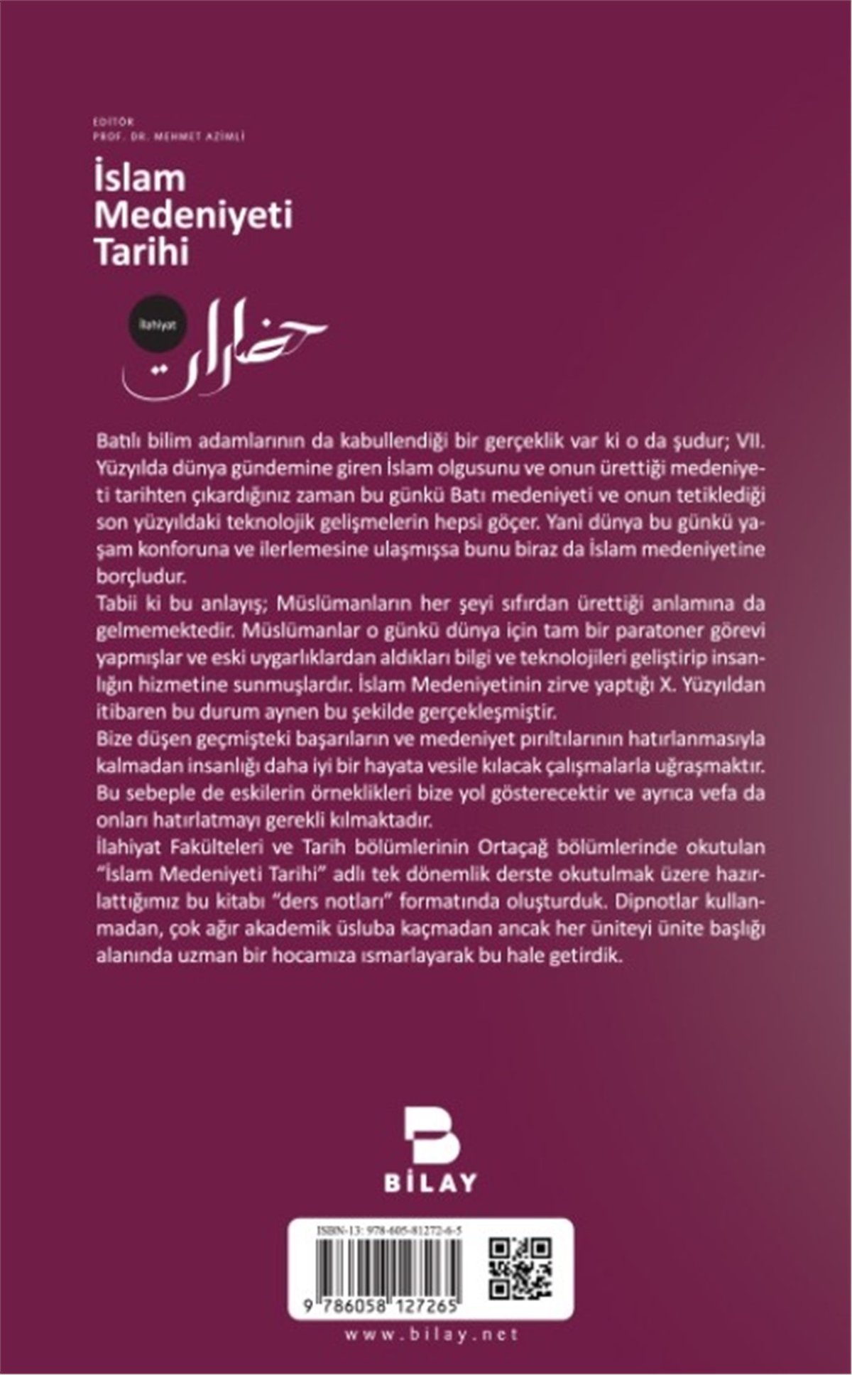 İslam Medeniyeti Tarihi