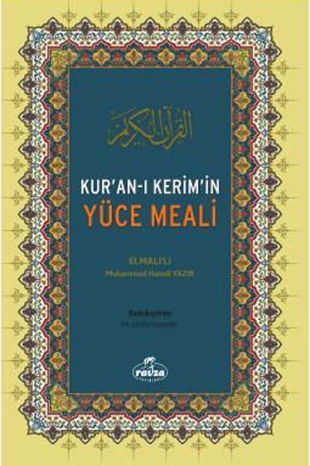 Kur'an-ı Kerim'in Yüce Meali Ravza YayınlarıTefsir