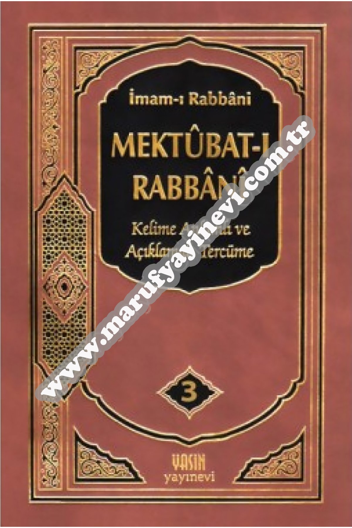 Mektubat-I Rabbani Tercümesi 3.CiltYasin YayıneviKelam ve Akaid