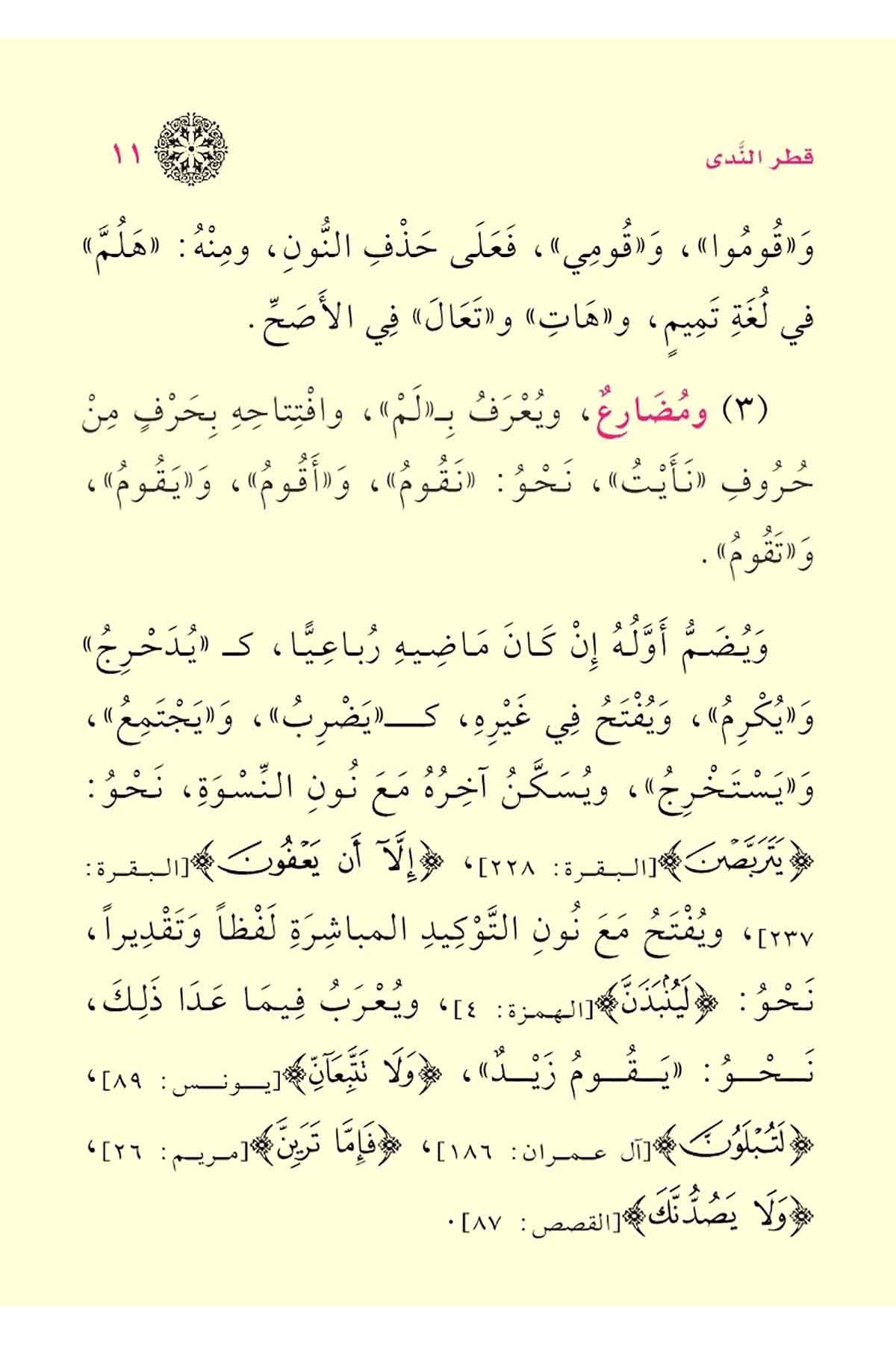 متن قطر الندىNursabah YayıneviArap Dili ve Edebiyatı