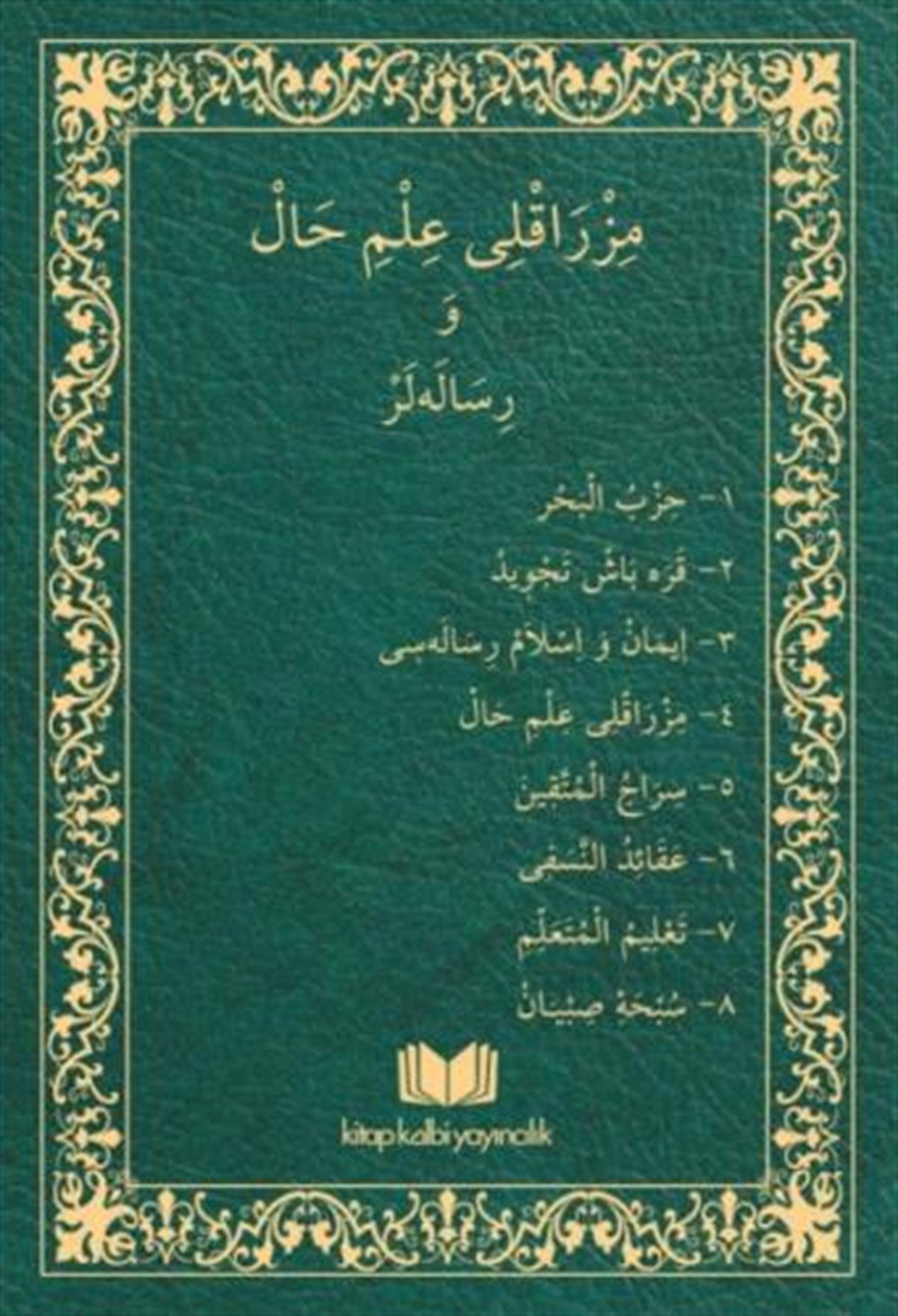 Mızraklı İlmihal Osmanlıca Orjinal BaskıKitap Kalbi YayıncılıkDin