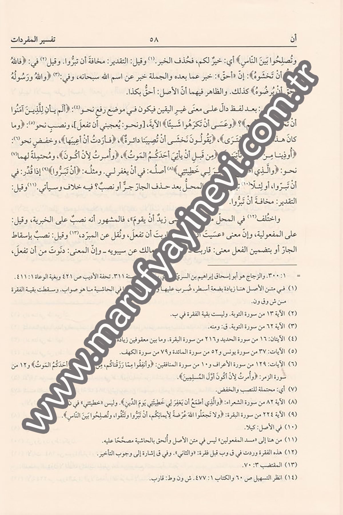 Mugnil Lebib An Kütübil Earib 1Cilt -