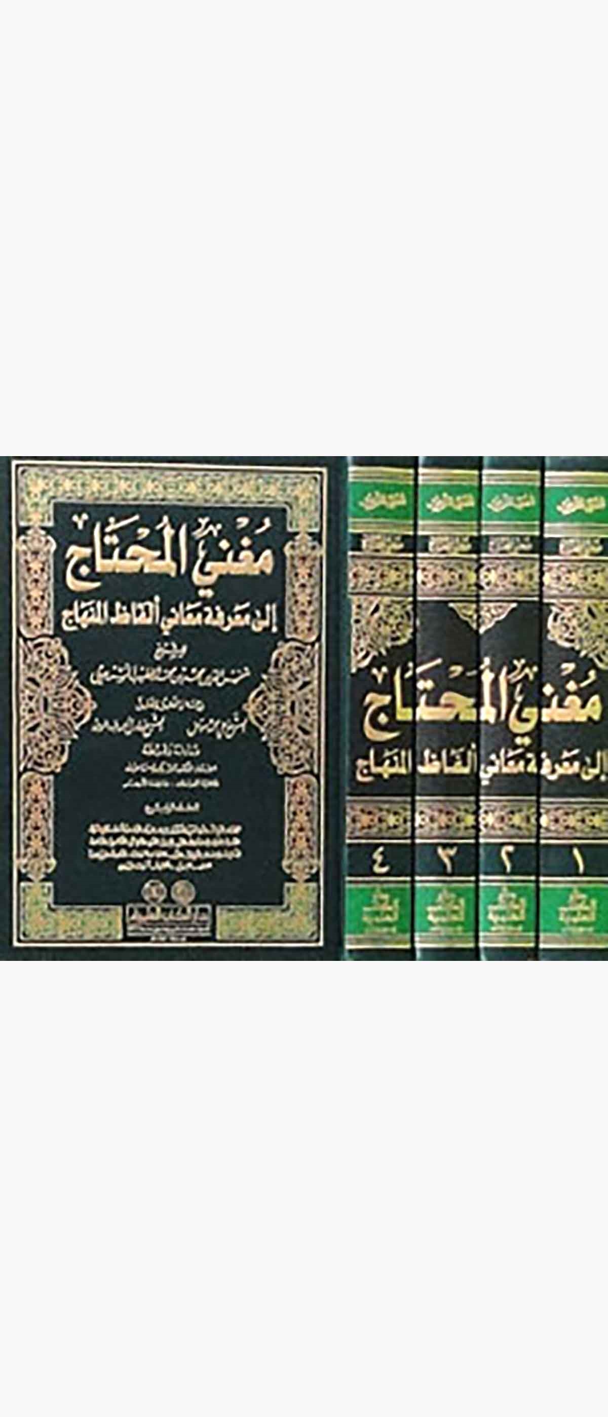 Mugnil Muhtac İla Marifeti Meani Elfazil MinhacDarü'l-Kütübi'l-İlmiyyeŞafii Fıkıhı