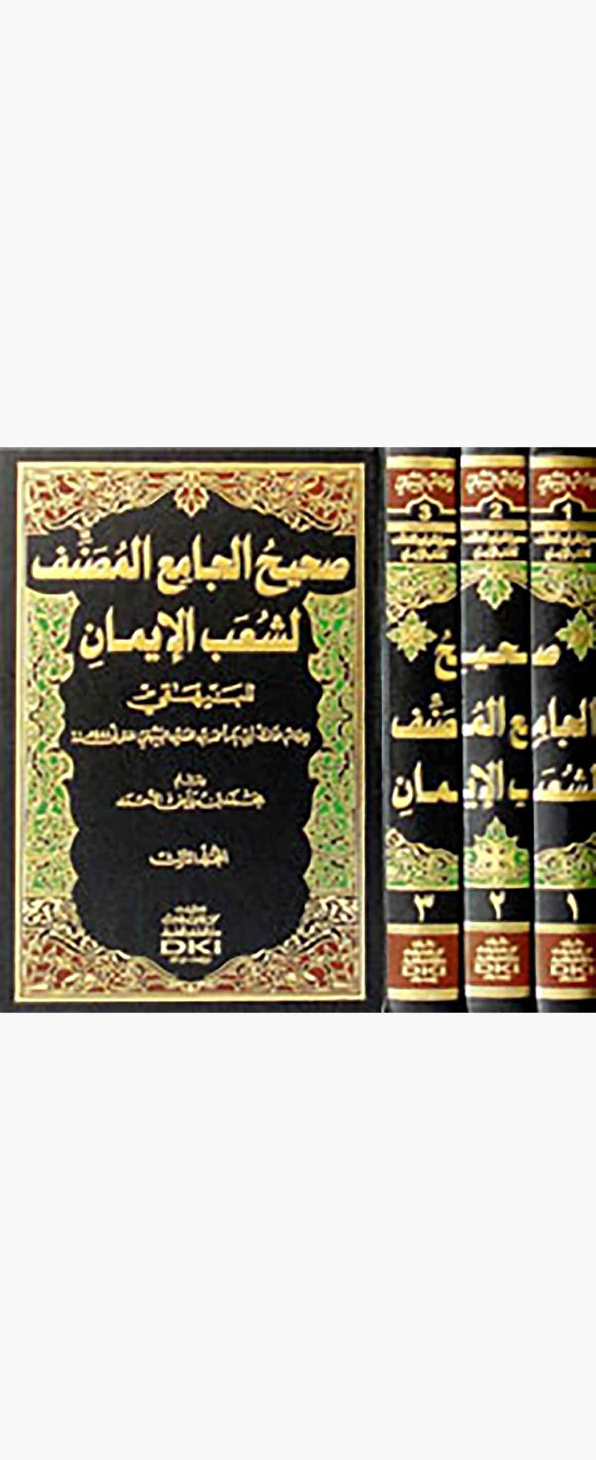 Sahihül Camiül Musannef Li Şuabül İman Li İmamil Haafız Ebi Bekr Ahmed B. El Hüseyin El BeyhakiDarü'l-Kütübi'l-İlmiyyeHadis