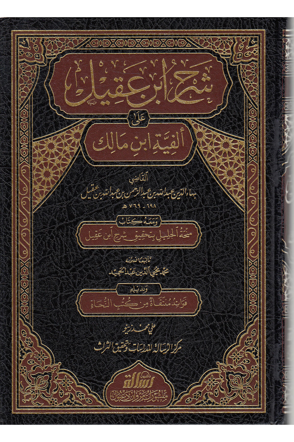شرح ابن عقيلDar'ül Risaletü NaşirunArap Dili ve Edebiyatı