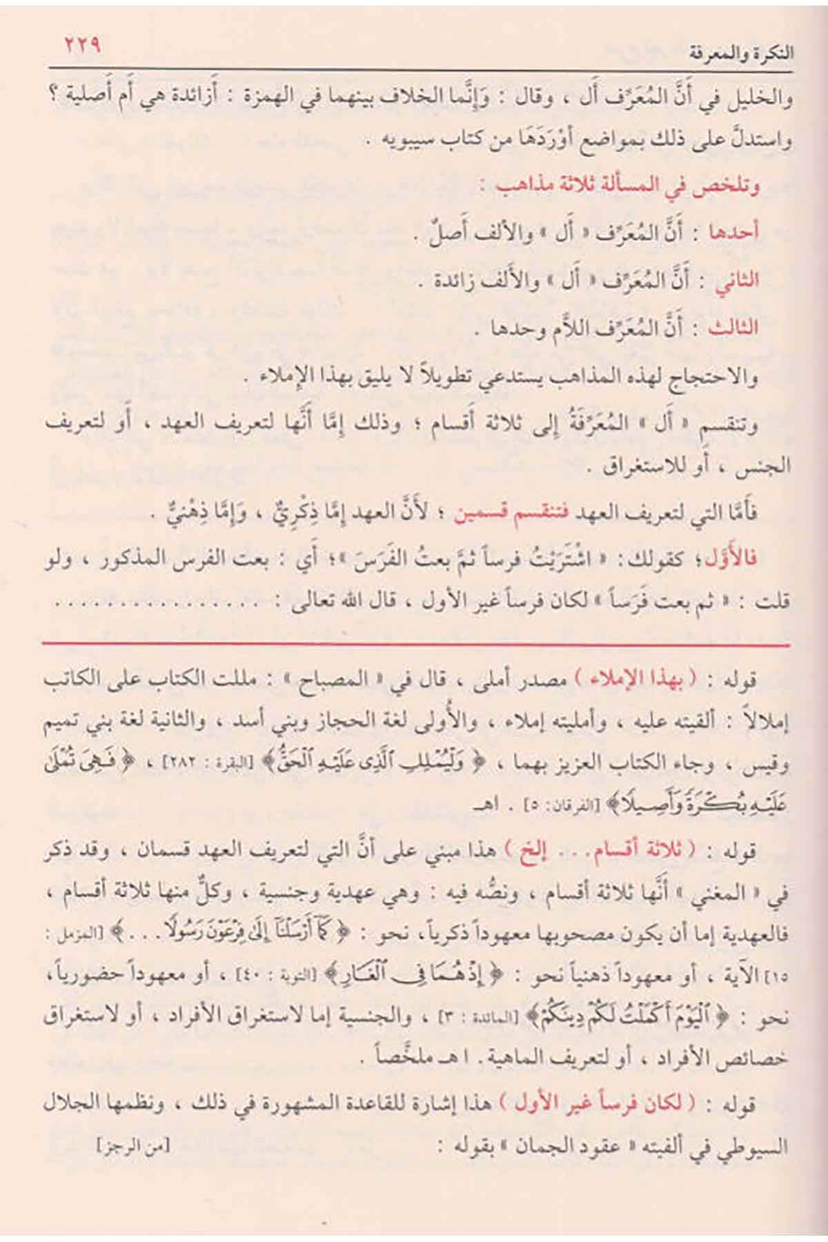 شرح قطر الندى وبل االصدىDar'ül FeyhaArapça Dil Öğretimi