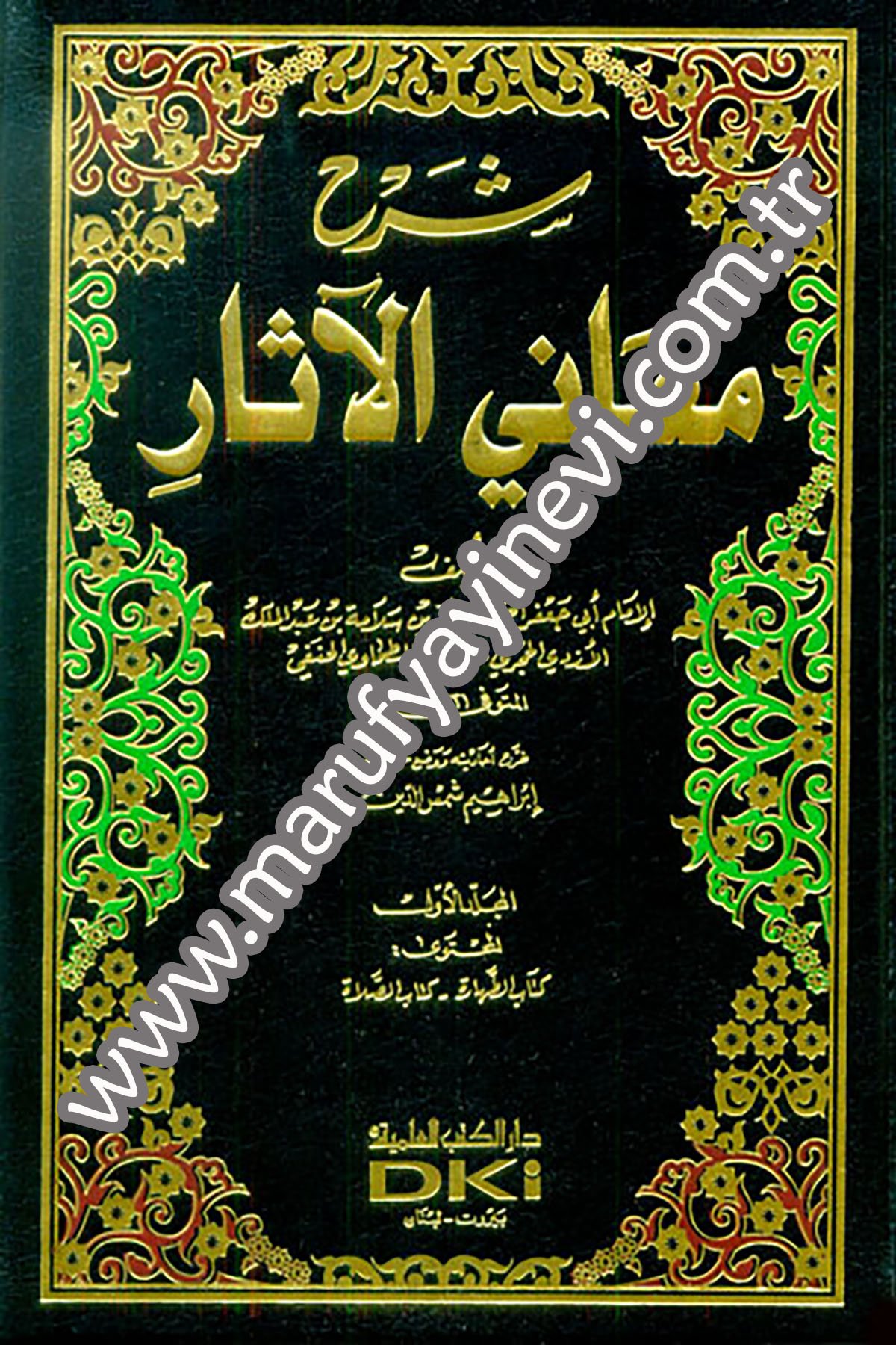 Şerhu Meanil AsarDarü'l-Kütübi'l-İlmiyyeHadis