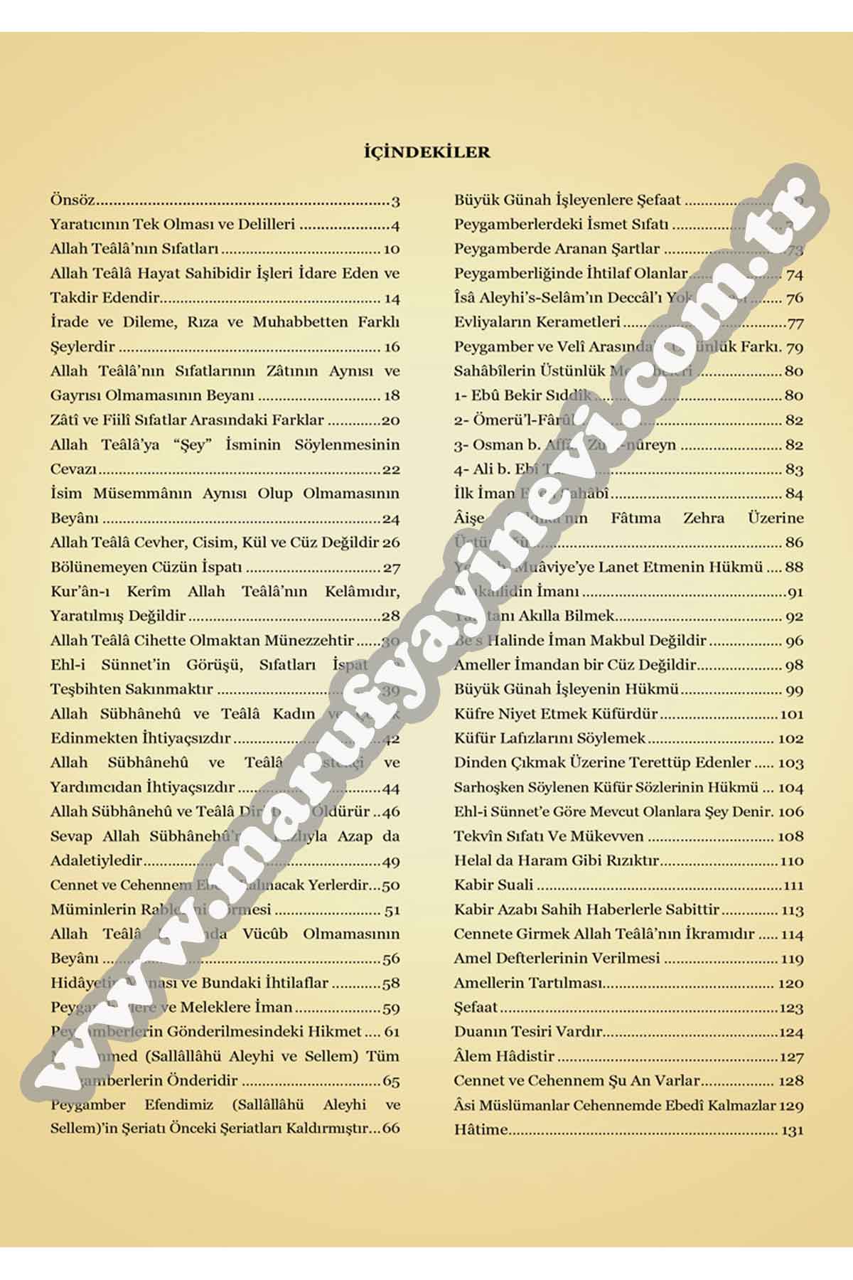 Şerhul-Emâlî Tercümesi (Kırık Manalı – İzahlı)Siraç YayıneviTürkçe Kitaplar