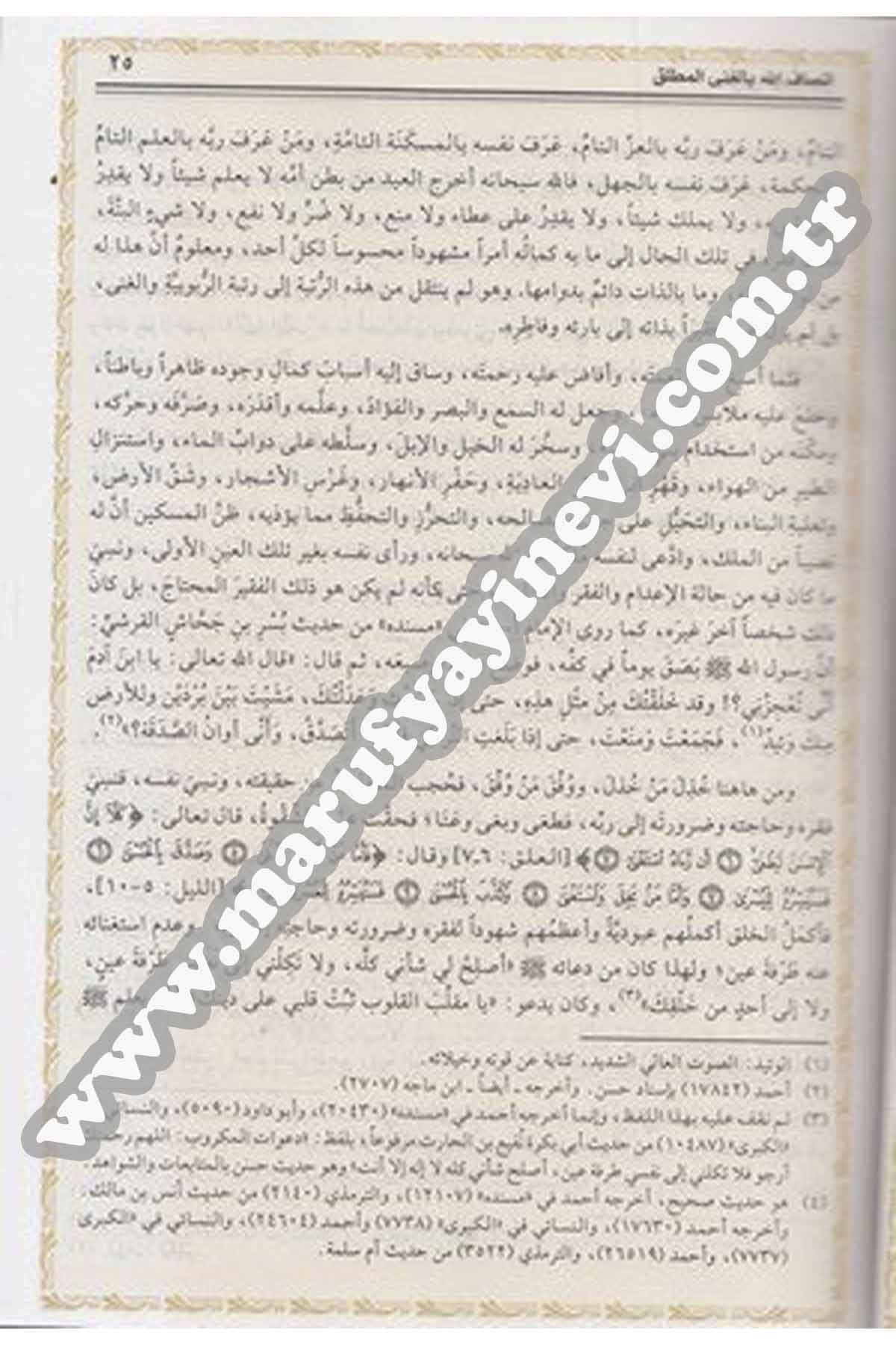 Tarikül Hicreteyn Ve Bâbüs Saadeteyn 1Cilt  -Dar'ül Risaletü NaşirunTasavvuf