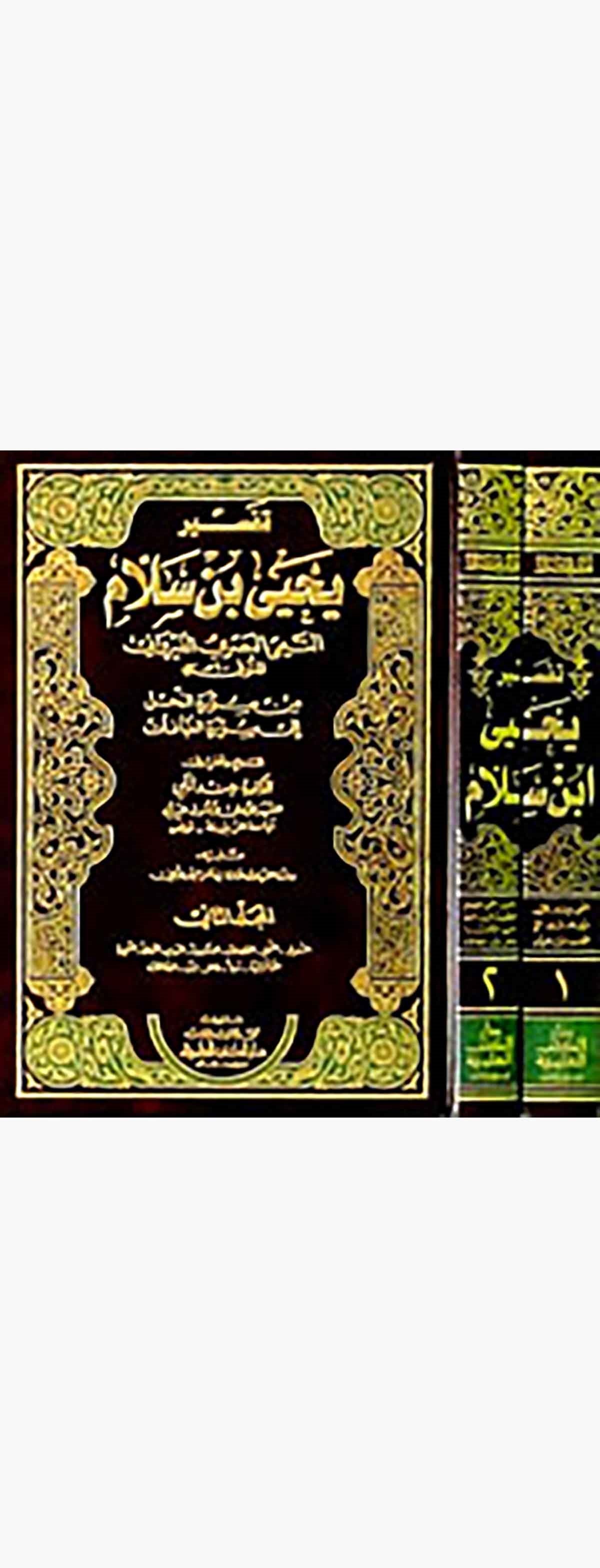 Tefsiru Yahya B. Sellam Et Teymi El Basri El KayrevaniDarü'l-Kütübi'l-İlmiyyeTefsir