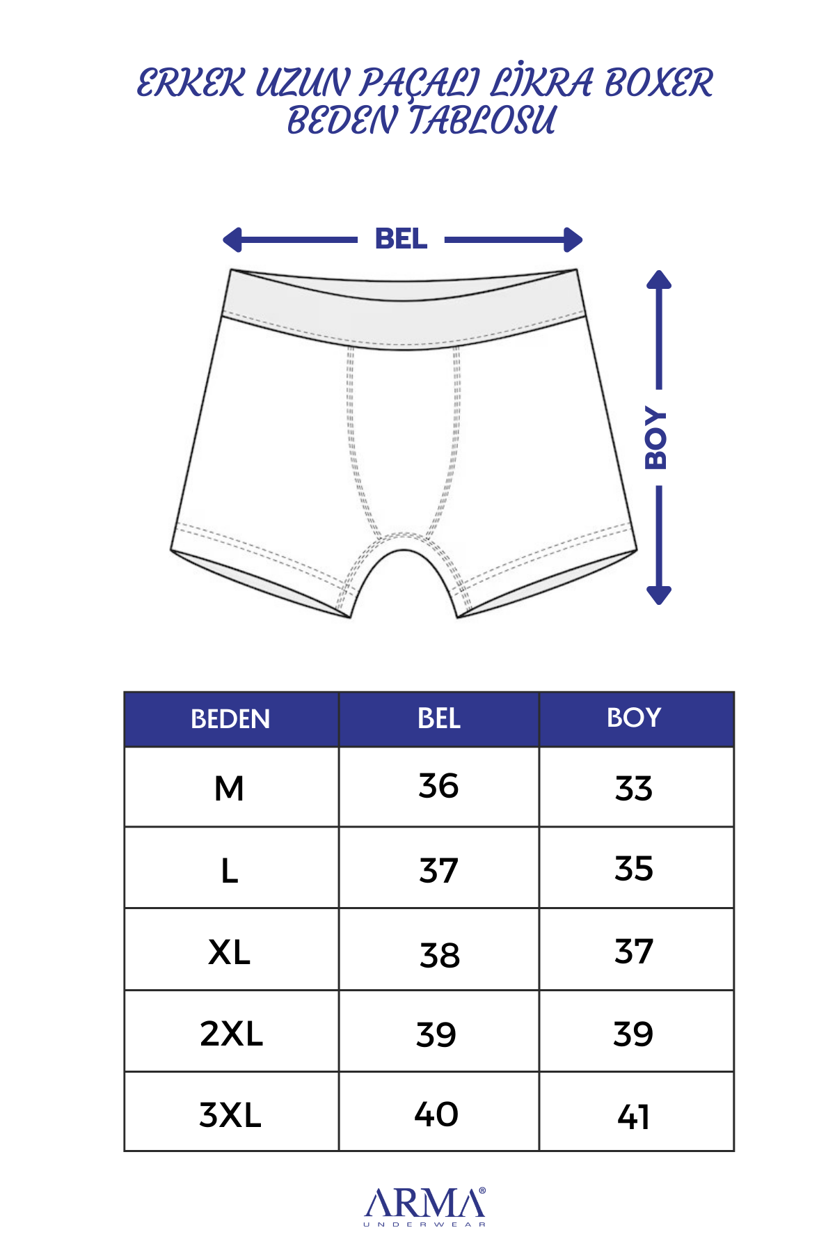 3'lü Paket Erkek Beyaz Uzun Paçalı Boxer Pamuklu Likralı Esnek Kumaş