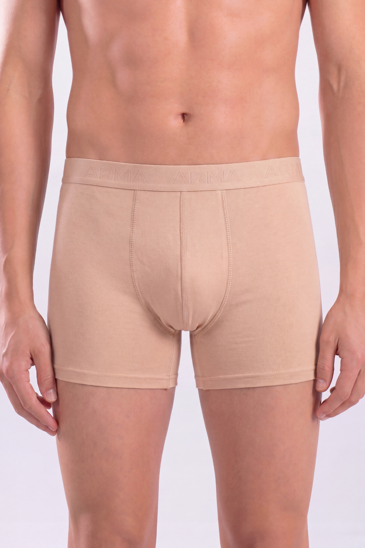 6'lı Paket Erkek Pamuklu Likralı Esnek Kumaş Renkli Boxer