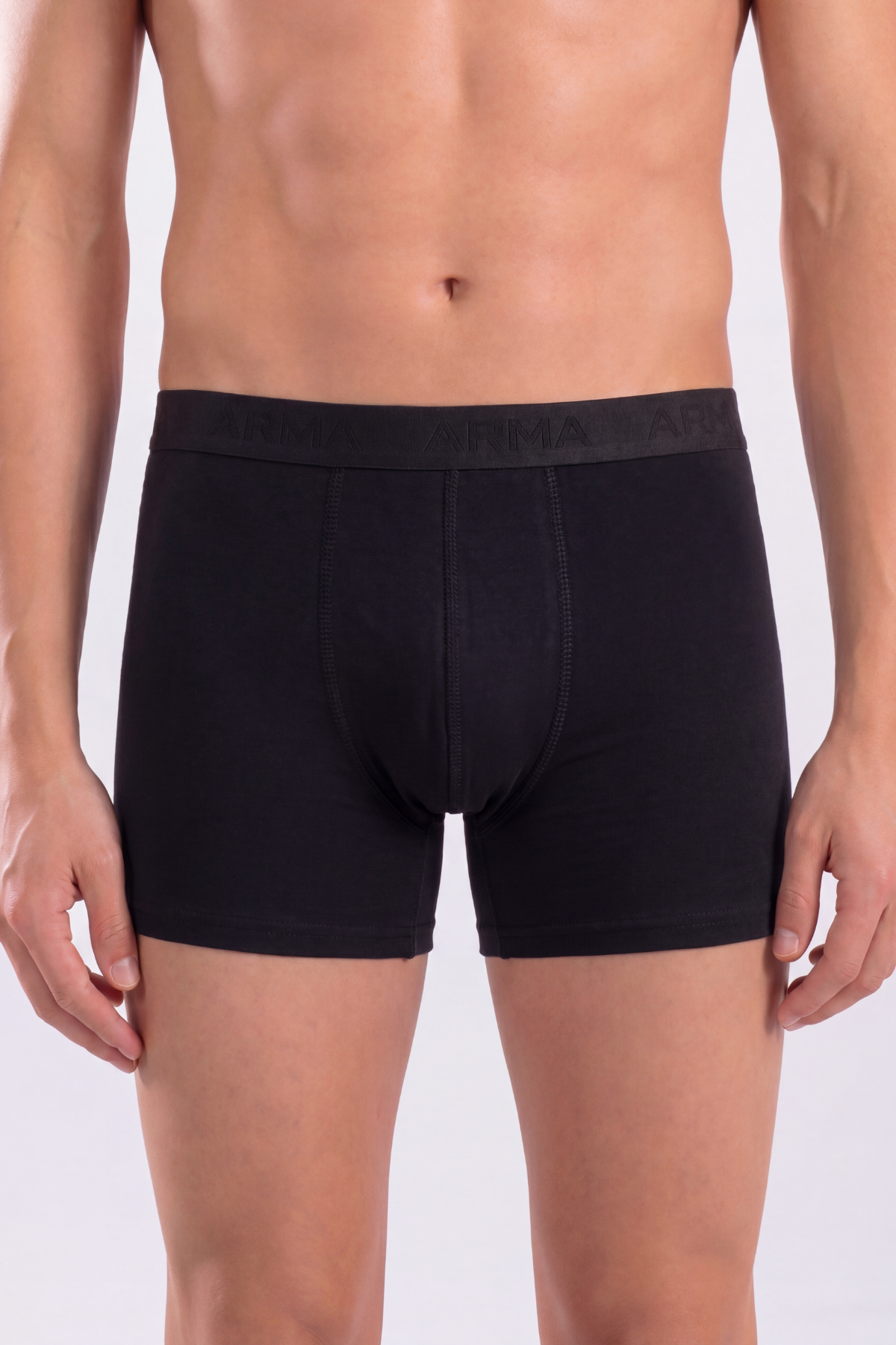 6'lı Paket Erkek Pamuklu Likralı Esnek Kumaş Renkli Boxer