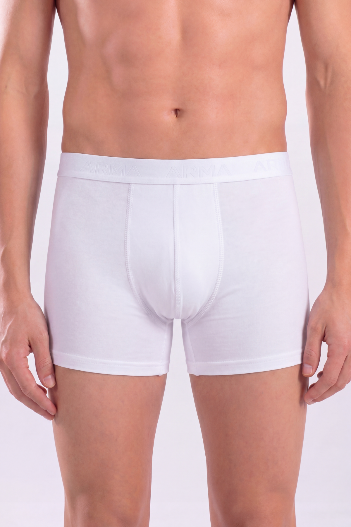 6'lı Paket Erkek Pamuklu Likralı Esnek Kumaş Renkli Boxer