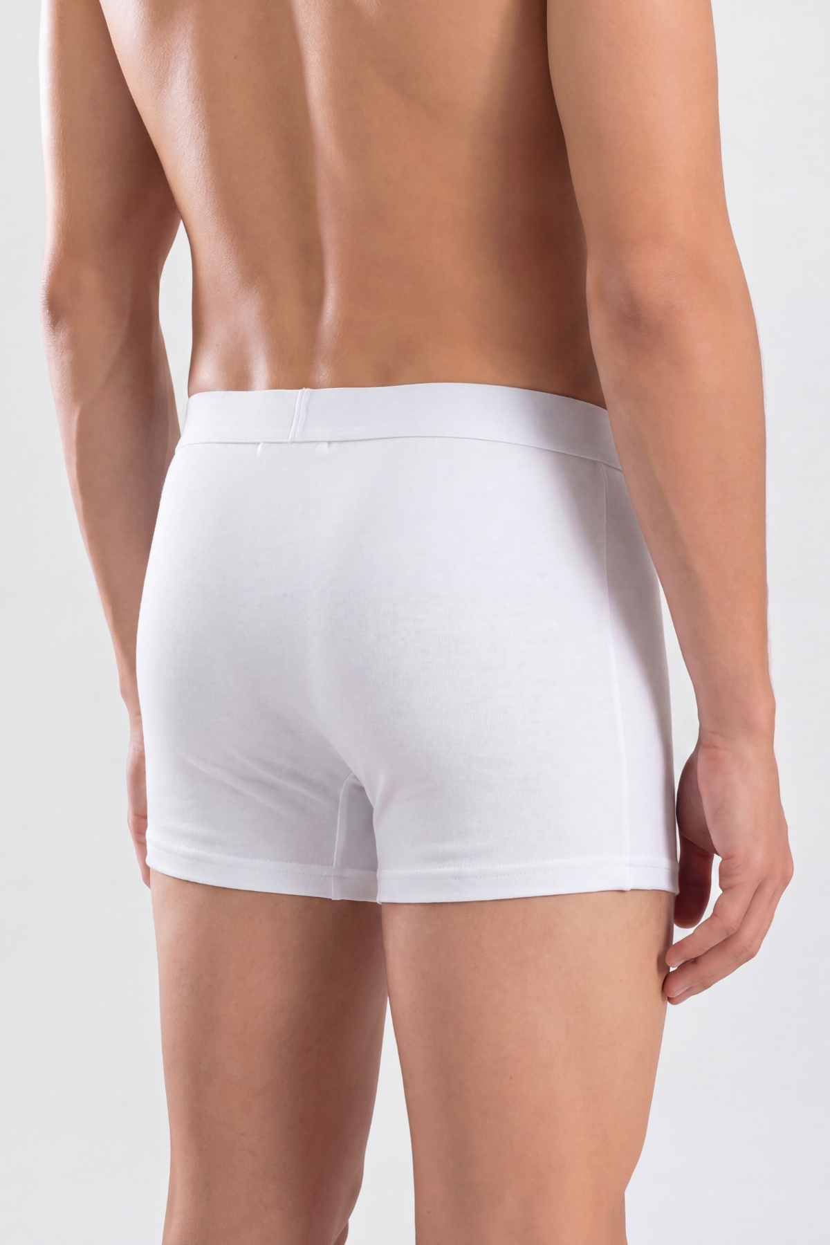 Erkek Premium Bambu Beyaz Boxer 6'lı Hediye Kutulu Damat Bohçası ve Çeyiz Seti