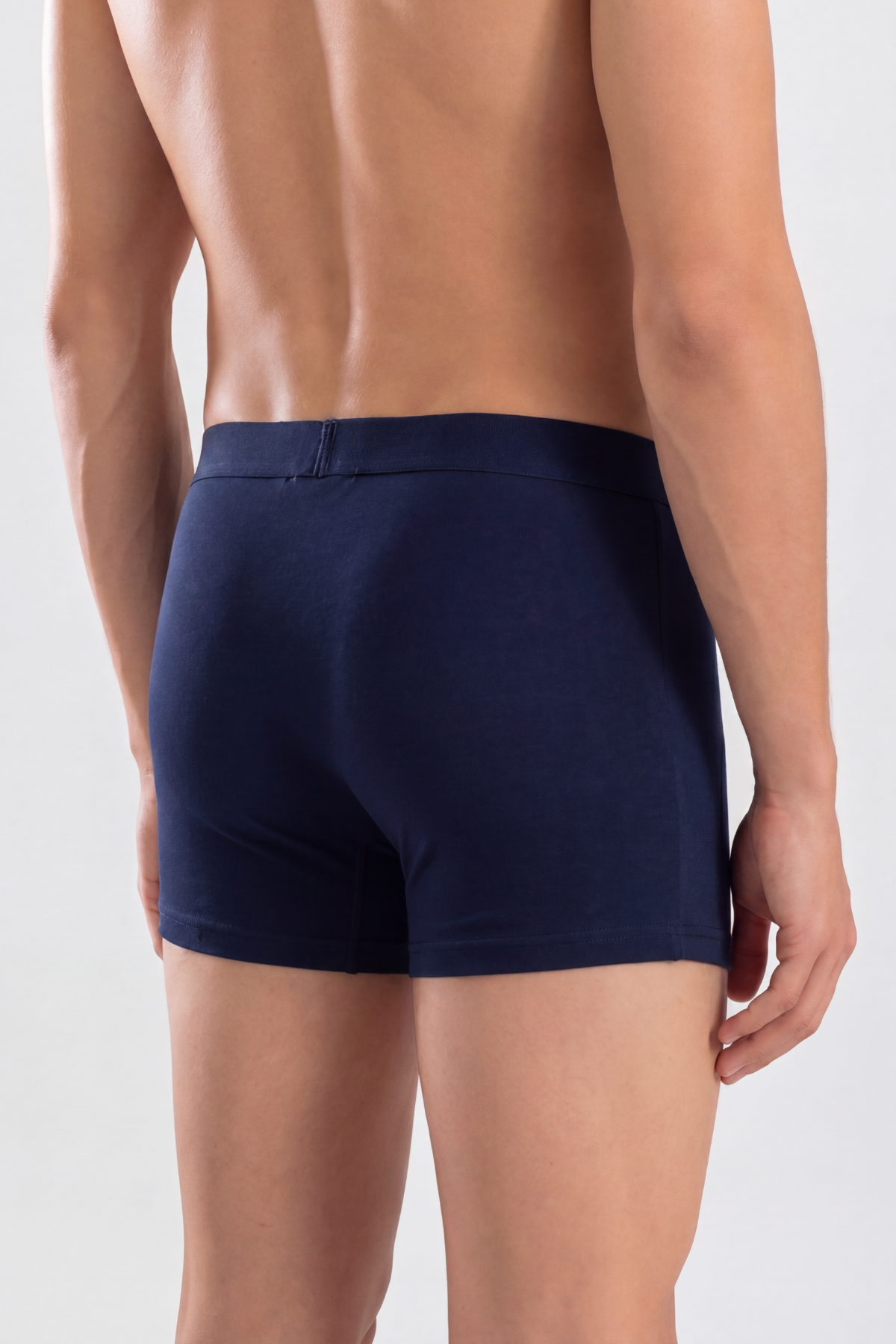 Erkek Premium Bambu Lacivert Boxer 6'lı Hediye Kutulu Damat Bohçası ve Çeyiz Seti