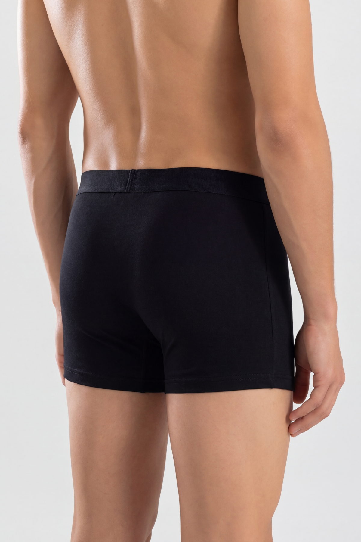 Erkek Premium Bambu Siyah Boxer 6'lı Hediye Kutulu Damat Bohçası ve Çeyiz Seti