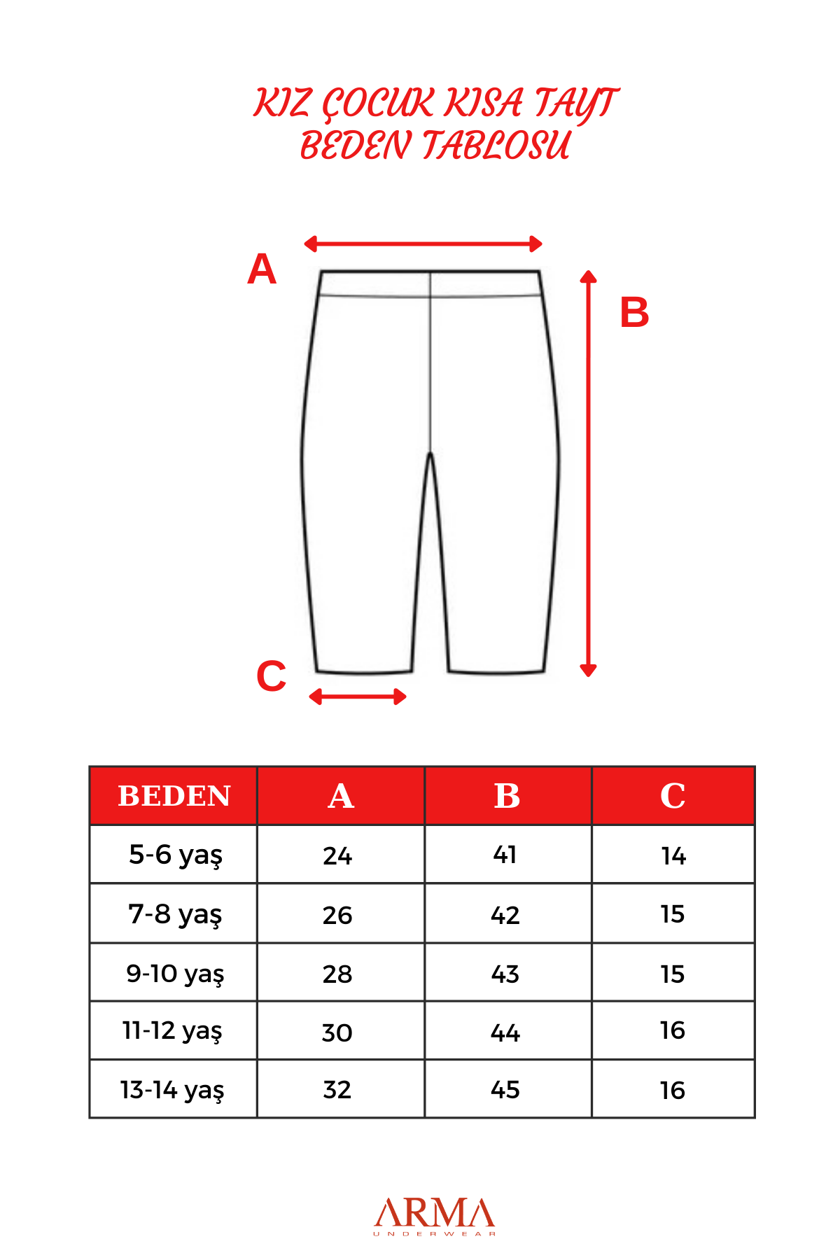 Kız Çocuk Beyaz Kısa Tayt Pamuklu Likralı Düz Basic