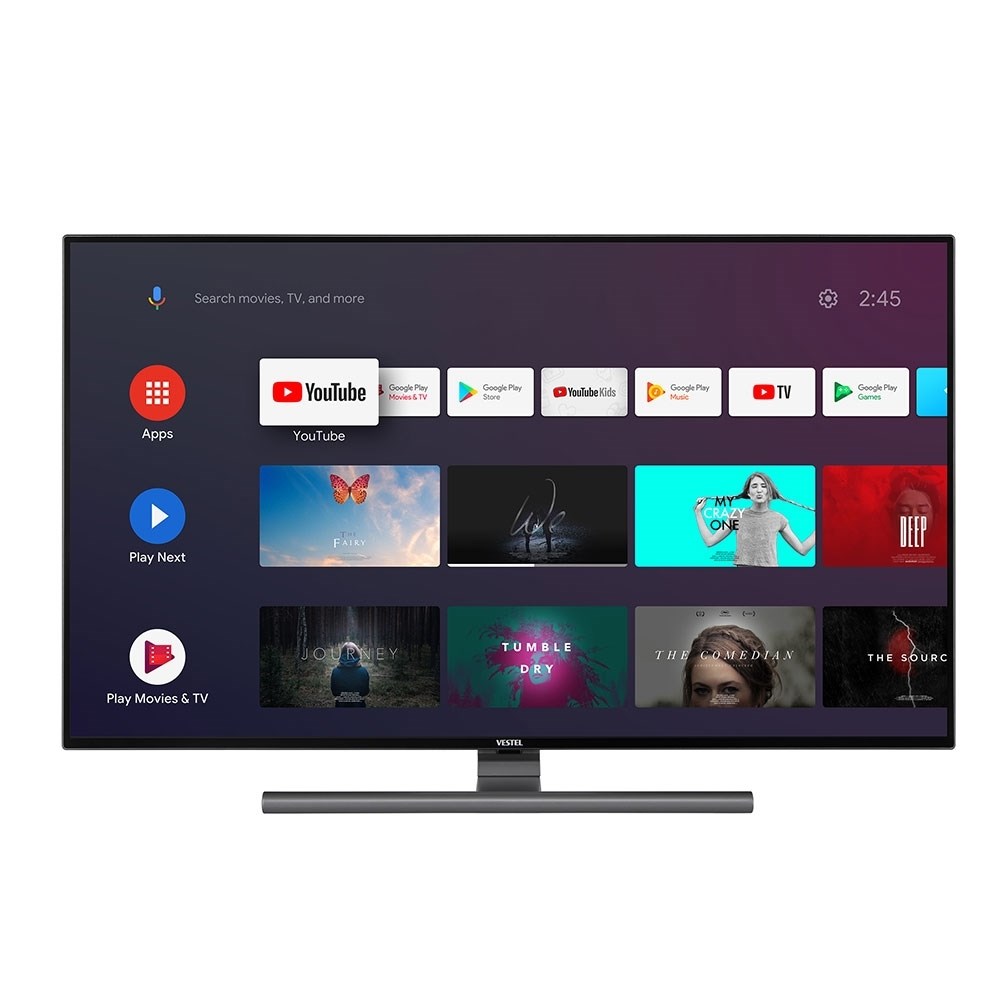 20275039Vestel 49UA9800 126 Ekran Android 4K Ultra HD Smart Dled Tv