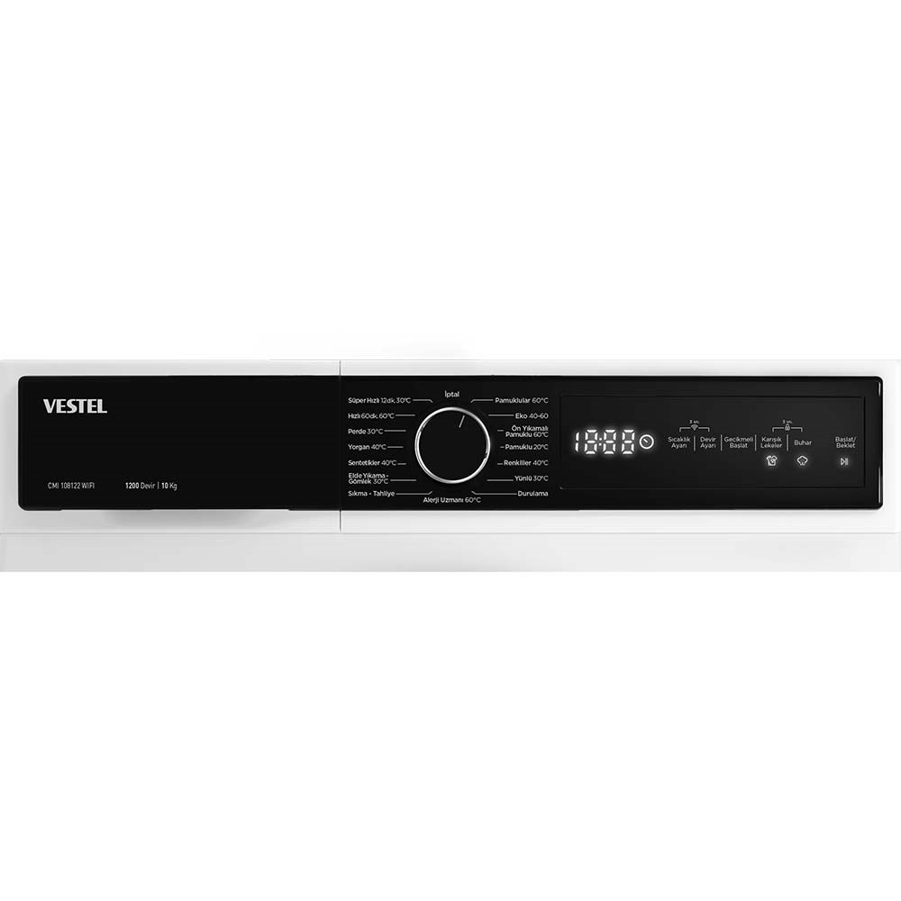 Vestel CMI 108122 Wifi A+++ 1200 Devir 10 kg Çamaşır Makinesi