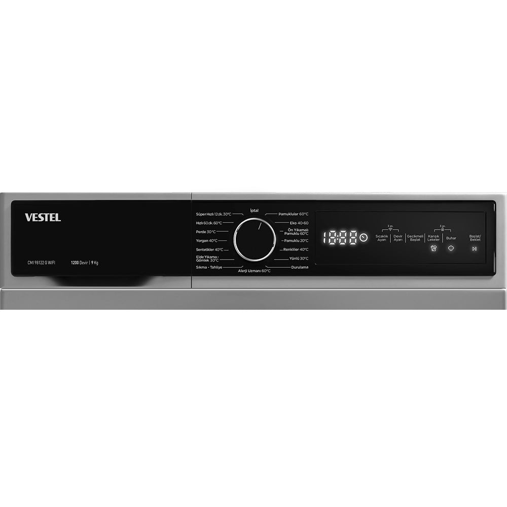Vestel CMI 98122 G Wifi A+++ 1200 Devir 9 kg Çamaşır Makinesi