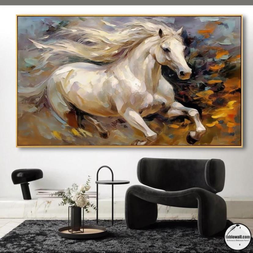 ATLI YAĞLI BOYA TABLO