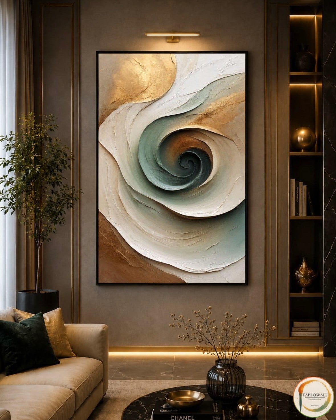VORTEX YAĞLI BOYA TABLO