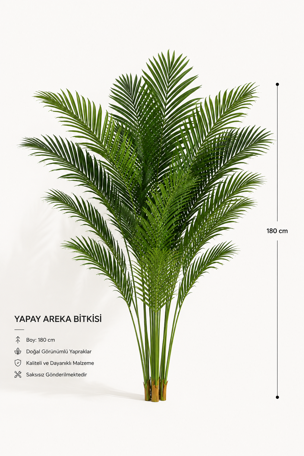 YAPAY AREKA BİTKİSİ - 180 CM