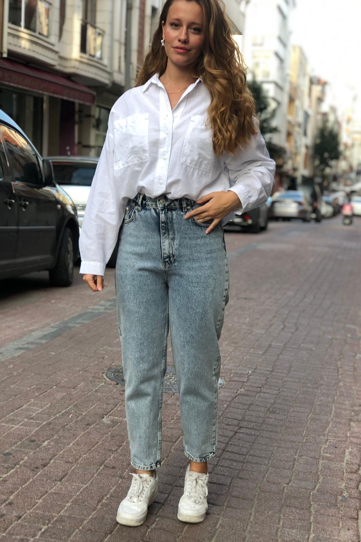 Önü Cepli Gömlek