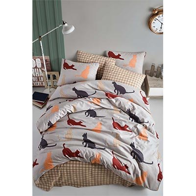 COTTON LİFE ÇİFT KİŞİLİK NEVRESİM TAKIMI OLİVER SOMON (KUTULU)