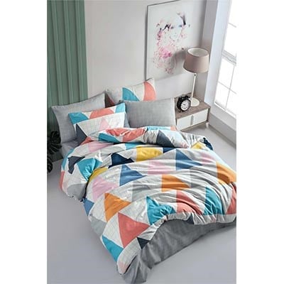 COTTON LİFE TEK KİŞİLİK NEVRESİM TAKIMI MONT BLANC GRİ (KUTULU)