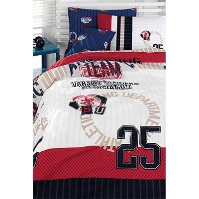 Genç Ranforce Tek Kişilik Nevresim Takımı Team