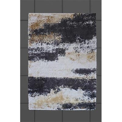 HIC&W Fluer Pamuk Viskon Banyo Paspası 80x150 Gold