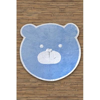 HIC&W Kids Halı Bonny Mavi 150x150 cm