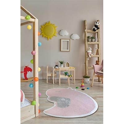 HIC&W Kids Halı Lily Pembe 160x140