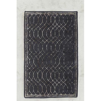 HIC&W Rezonans Pamuk Viskon Banyo Paspası 80x150 cm Gold