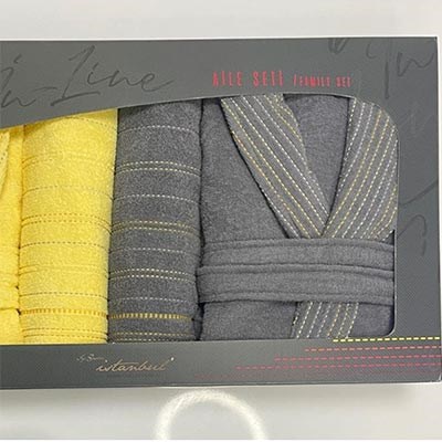 İYİ GECELER İSTANBUL AİLE SETİ İN LİNE SARI