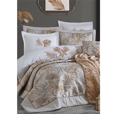 İyi Geceler İstanbul Çeyiz Seti Palm Gold