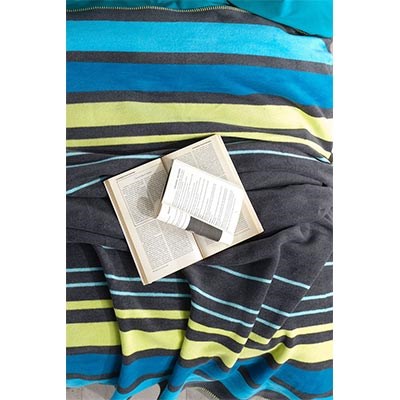 İYİ GECELER İSTANBUL ÇİFT KİŞİLİK BATTANİYE İN LİNE MAVİ