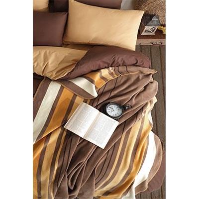 İYİ GECELER İSTANBUL ÇİFT KİŞİLİK BATTANİYE İN LİNE KREM