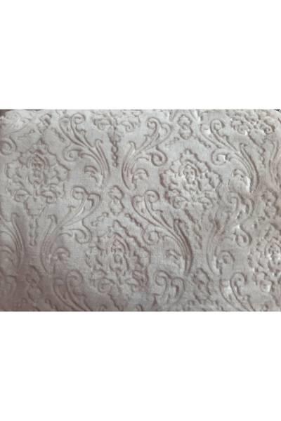 İyi Geceler İstanbul Çift Kişilik Battaniye Damask Bej