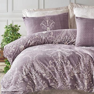 İYİ GECELER İSTANBUL ÇİFT KİŞİLİK NEVRESİM TAKIMI FUSİON ROYAL LACİVERT